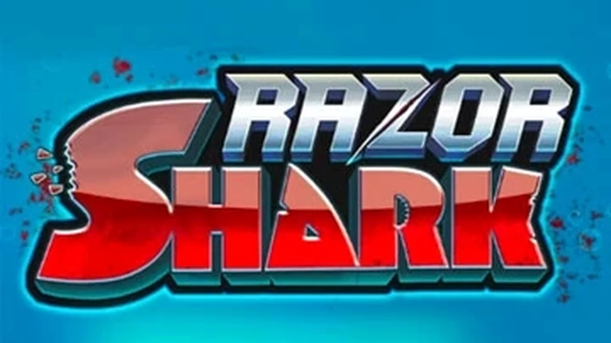 Visual subaquático do jogo de slot Razor Shark com tubarões