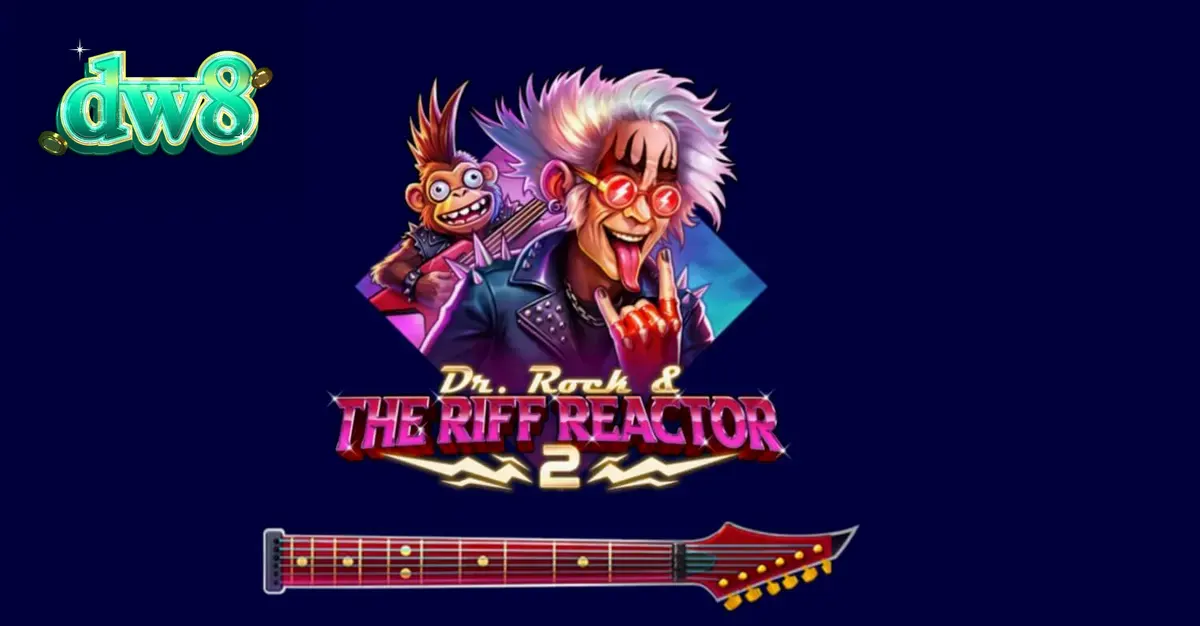 Dr. Rock & the Riff Reactor 2 slot game interface